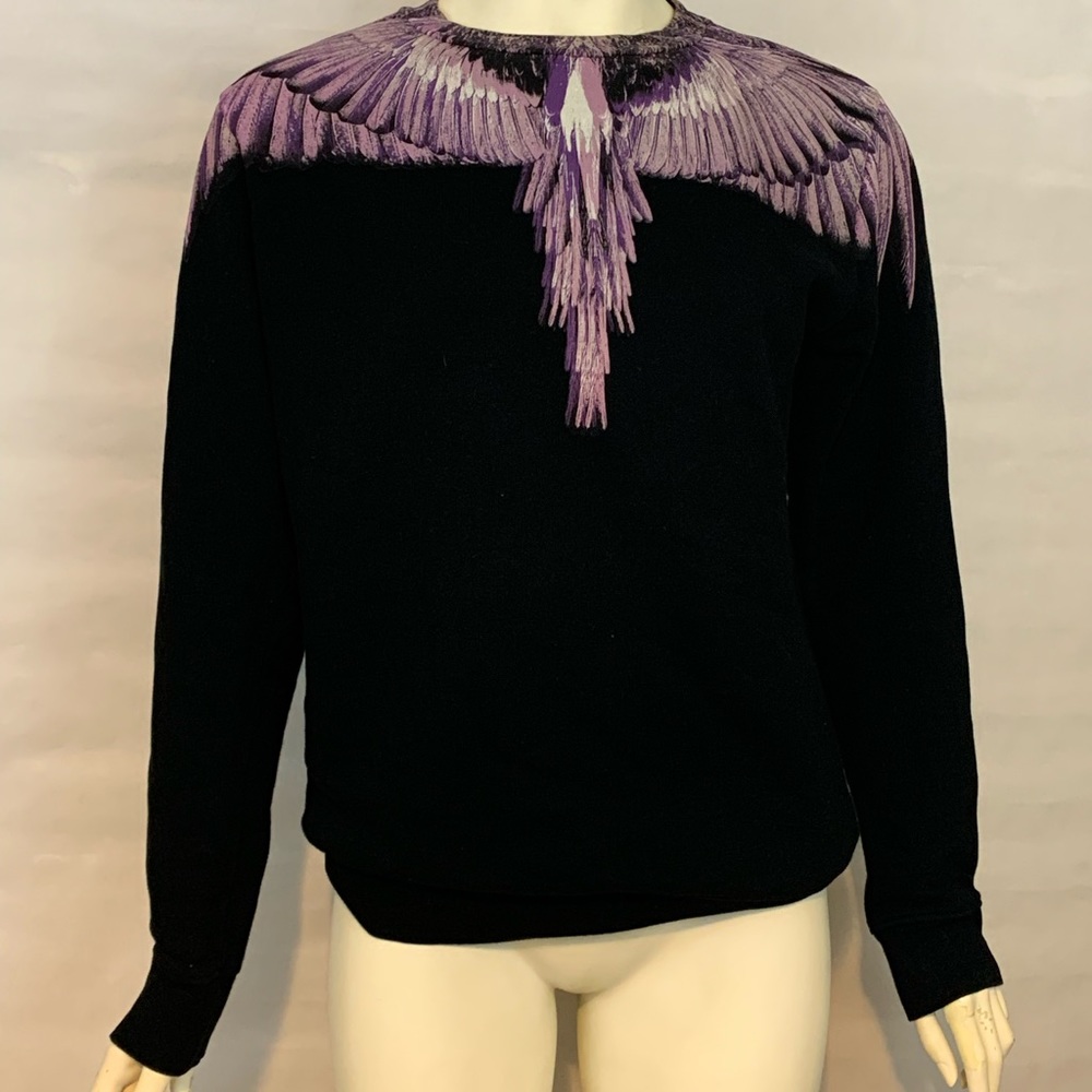 Authentic Marcelo Burlon County of Wing Graphic print Sweatshirt